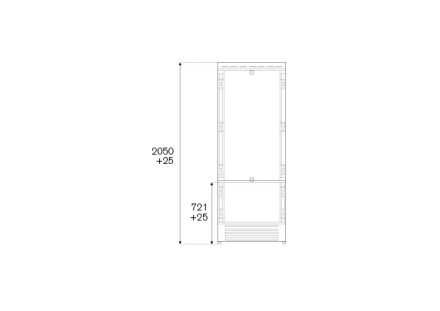 Встраиваемый холодильник Bertazzoni REF75PRL Встраиваемый холодильник Bertazzoni REF75PRL
