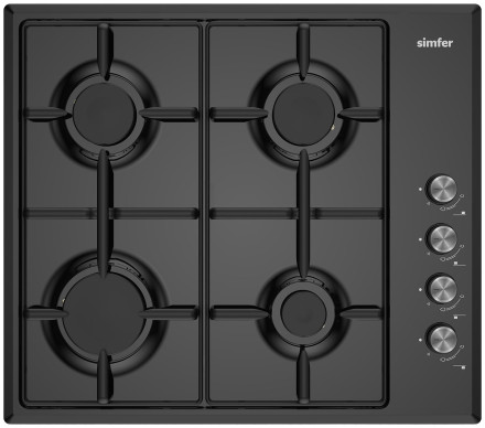 Газовая варочная панель Simfer H60Q40B025 Газовая варочная панель Simfer H60Q40B025