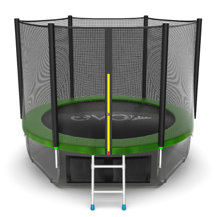 Батут Evo Jump External 8ft Green Lowernet + сетка Батут Evo Jump External 8ft Green Lowernet + сетка