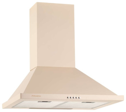 Каминная вытяжка PYRAMIDA KH 60 IVORY Каминная вытяжка PYRAMIDA KH 60 IVORY