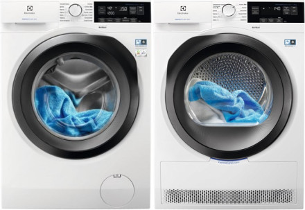 Комплект стиральная и сушильная машина Electrolux EW8F3R28S + EW8HR359S Комплект стиральная и сушильная машина Electrolux EW8F3R28S + EW8HR359S