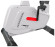 Вертикальный велотренажер UnixFit BL-400 White
