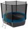 Каркасный батут EVO Jump 8FT External с нижней сетью 244х244х210 см