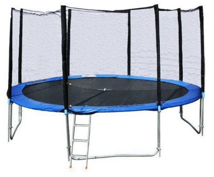 Каркасный батут Sport Elite 8ft с сеткой и лестницей 244х244 см Каркасный батут Sport Elite 8ft с сеткой и лестницей 244х244 см