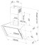 Каминная вытяжка EXITEQ EX-5246 60 BK