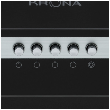 Вытяжка Krona IRMA A 600 black PB