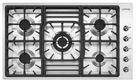 Газовая варочная панель smeg PGF95 Газовая варочная панель smeg PGF95