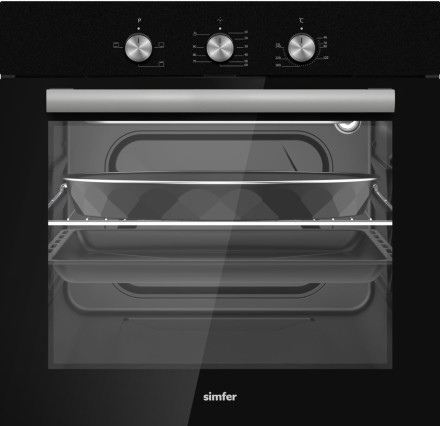 Электрический духовой шкаф Simfer B6EB14025 черный Электрический духовой шкаф Simfer B6EB14025 черный