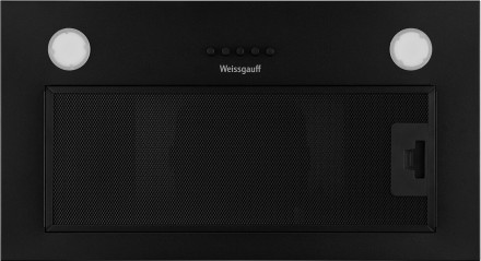 Встраиваемая вытяжка Weissgauff Leaf 600 PB Full Black Enamel Встраиваемая вытяжка Weissgauff Leaf 600 PB Full Black Enamel