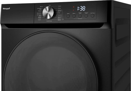 Сушильная машина WEISSGAUFF WD 6010 Heat Pump Matt Black