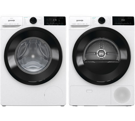 Комплект стиральная и сушильная машина Gorenje WNA84ACIS + DNA82 Комплект стиральная и сушильная машина Gorenje WNA84ACIS + DNA82