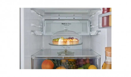 Холодильник LG GB-B60NSGFE серебристый Холодильник LG GB-B60NSGFE серебристый