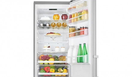 Холодильник LG GB-B60NSGFE серебристый Холодильник LG GB-B60NSGFE серебристый