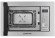 Встраиваемая микроволновая печь Meferi MMO6020IX Power