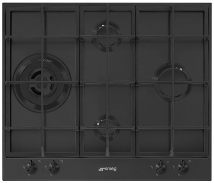 Газовая варочная панель Smeg PX364LMB