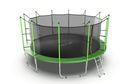 Батут Evo Jump Internal 16ft Green Lowernet + сетка Батут Evo Jump Internal 16ft Green Lowernet + сетка