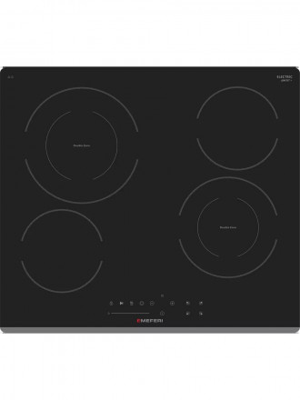 Встраиваемая электрическая варочная панель Meferi MEH604BK COMFORT PLUS