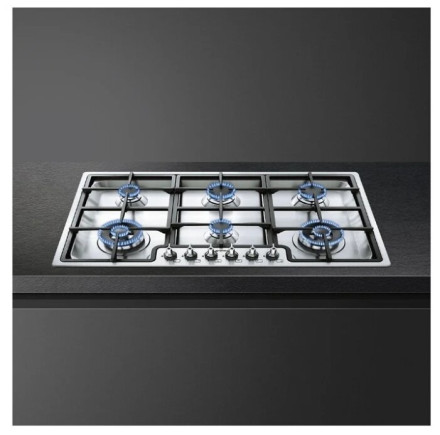 Газовая варочная панель smeg PGF96 Газовая варочная панель smeg PGF96