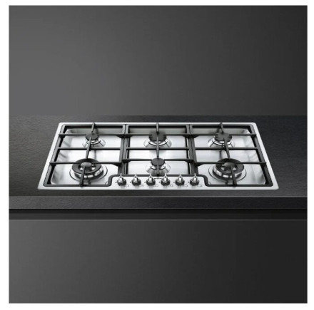 Газовая варочная панель smeg PGF96 Газовая варочная панель smeg PGF96
