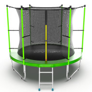 Батут Evo Jump Internal 8ft Lowernet зеленый + сетка