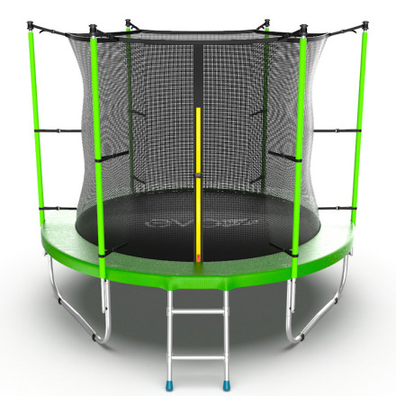 Батут Evo Jump Internal 8ft Lowernet зеленый + сетка