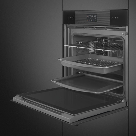 Встраиваемый электрический духовой шкаф Smeg SOP6102S2PB3