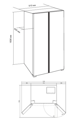 Холодильник Lex LSB 530 Gl GID Холодильник Lex LSB 530 Gl GID