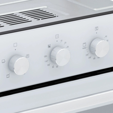 Встраиваемый электрический духовой шкаф Krona Essenza 60 WH G2 Встраиваемый электрический духовой шкаф Krona Essenza 60 WH G2