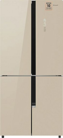 Холодильник WEISSGAUFF WCD 450 BEG NoFrost Inverter