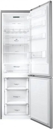 Холодильник LG GB-B60PZEFS серебристый