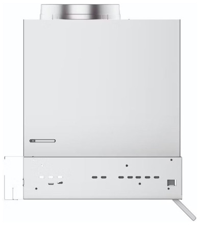 Вытяжка Faber IN-NOVA ZERO DRIP LITE A120, нержавеющая сталь/белое стекло
