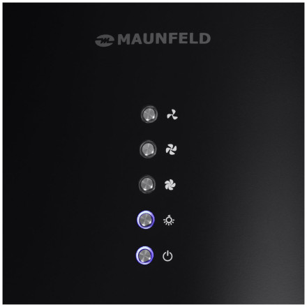 Вытяжка Maunfeld Lee Light Isla 35 черный (в 1-й коробке)