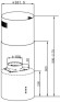 Вытяжка Maunfeld Lee Light Isla 35 черный (в 1-й коробке)