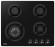 Газовая варочная панель AKPO PGA 604 RGC-T BL Газовая варочная панель AKPO PGA 604 RGC-T BL