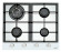 Газовая варочная панель CATA LCI 631 A CdB