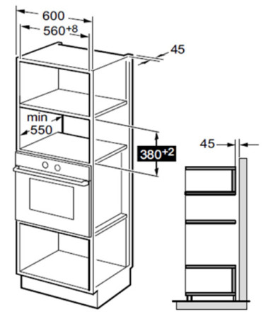 Встраиваемая микроволновая печь Maunfeld MBMO925SGB09