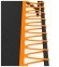 Каркасный батут Unix Line 4.3ft Fitness 130х130х124 см