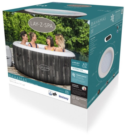 СПА бассейн Bestway Lay-Z-Spa Bahamas AirJet 60005