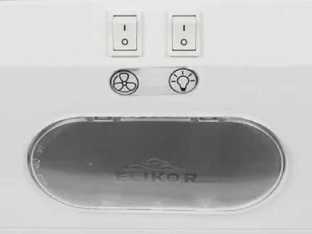 Каминная вытяжка Elikor SA6211WS белый/серебро Каминная вытяжка Elikor SA6211WS белый/серебро