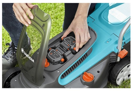 Газонокосилка GARDENA PowerMax Li-18/32 (5039-55) Газонокосилка GARDENA PowerMax Li-18/32 (5039-55)