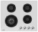 Газовая варочная панель AKPO PGA 604 RGC-T WH Газовая варочная панель AKPO PGA 604 RGC-T WH