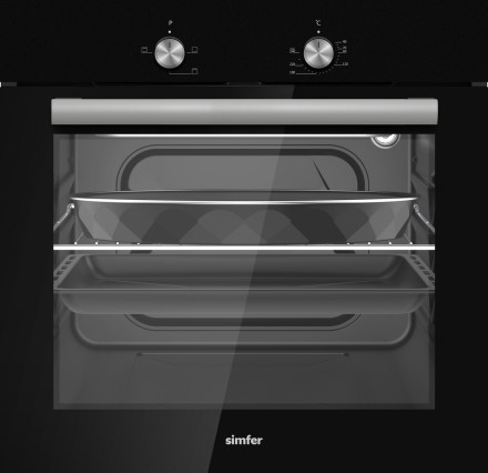 Электрический духовой шкаф Simfer B6EB04025 черный