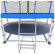 Каркасный батут i-JUMP 6FT 183х183х205 см Каркасный батут i-JUMP 6FT 183х183х205 см