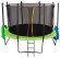 Каркасный батут SWOLLEN Classic Double 14 FT 428х428х274 см