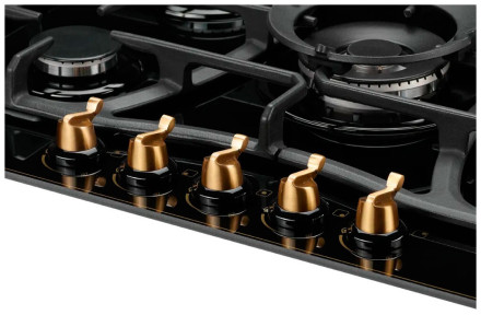 Встраиваемая газовая варочная панель Kuppersberg FG 703 B bronze