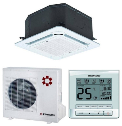 Кассетный кондиционер Kentatsu KSZT35HFAN1 / KSUT35HFAN1/-40 Кассетный кондиционер Kentatsu KSZT35HFAN1 / KSUT35HFAN1/-40