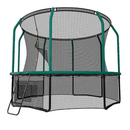 Каркасный батут Unix Line 12ft Supreme с баскетбольным кольцом 366х366х89 см