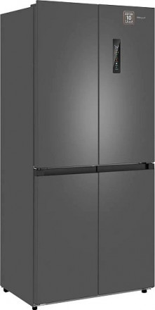 Холодильник WEISSGAUFF WCD 450 Dark Grey NoFrost Inverter Холодильник WEISSGAUFF WCD 450 Dark Grey NoFrost Inverter