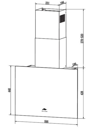 Вытяжка Millen MKHG 602 BL