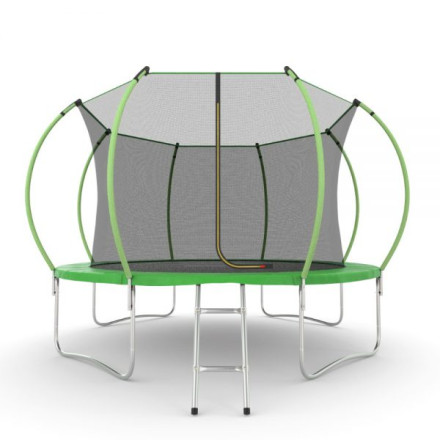 Каркасный батут EVO Jump 10FT Internal Green с сеткой и лестницей Каркасный батут EVO Jump 10FT Internal Green с сеткой и лестницей